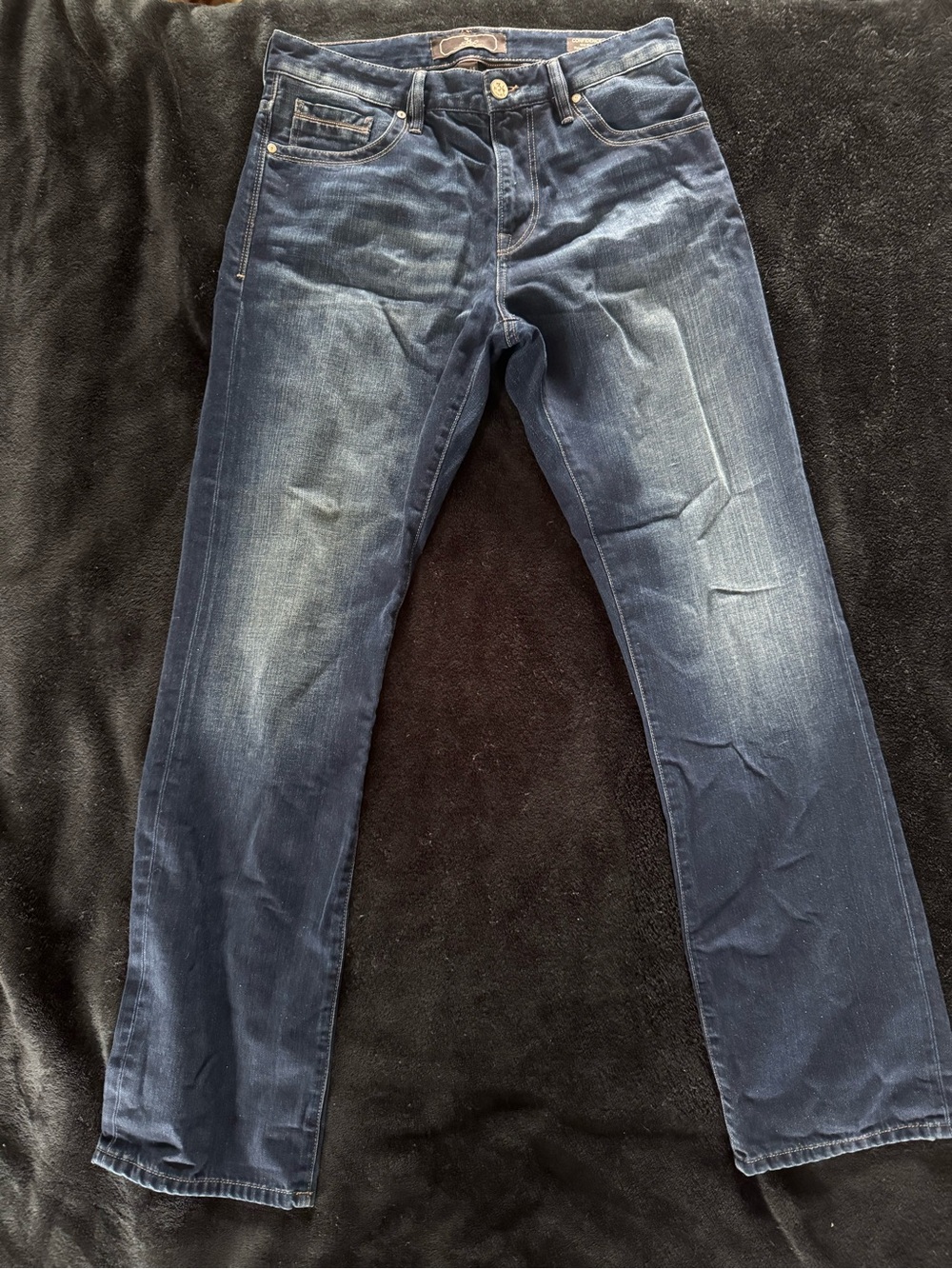 Heritage Men's Blue Straight Jeans